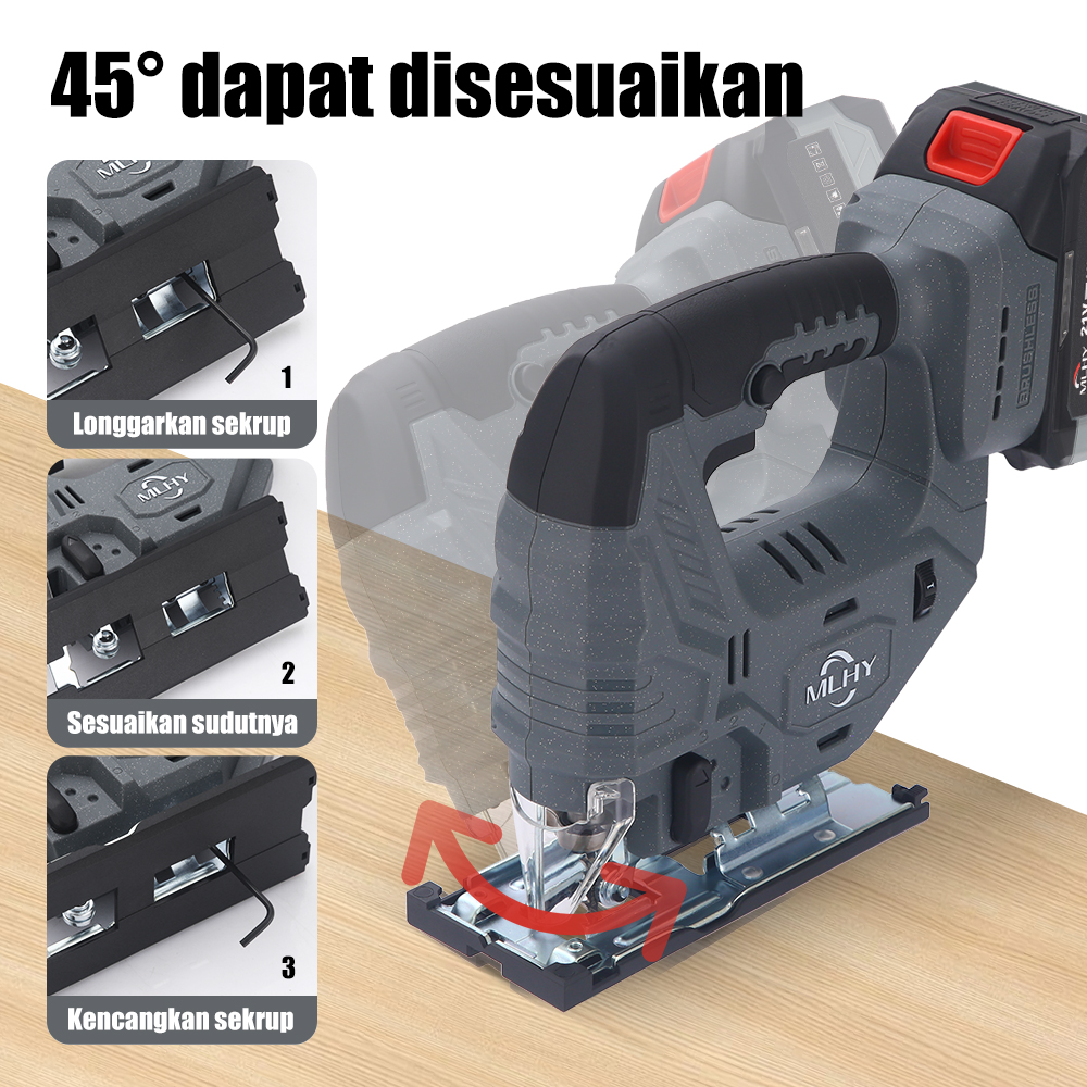 Lithium battery jigsaw