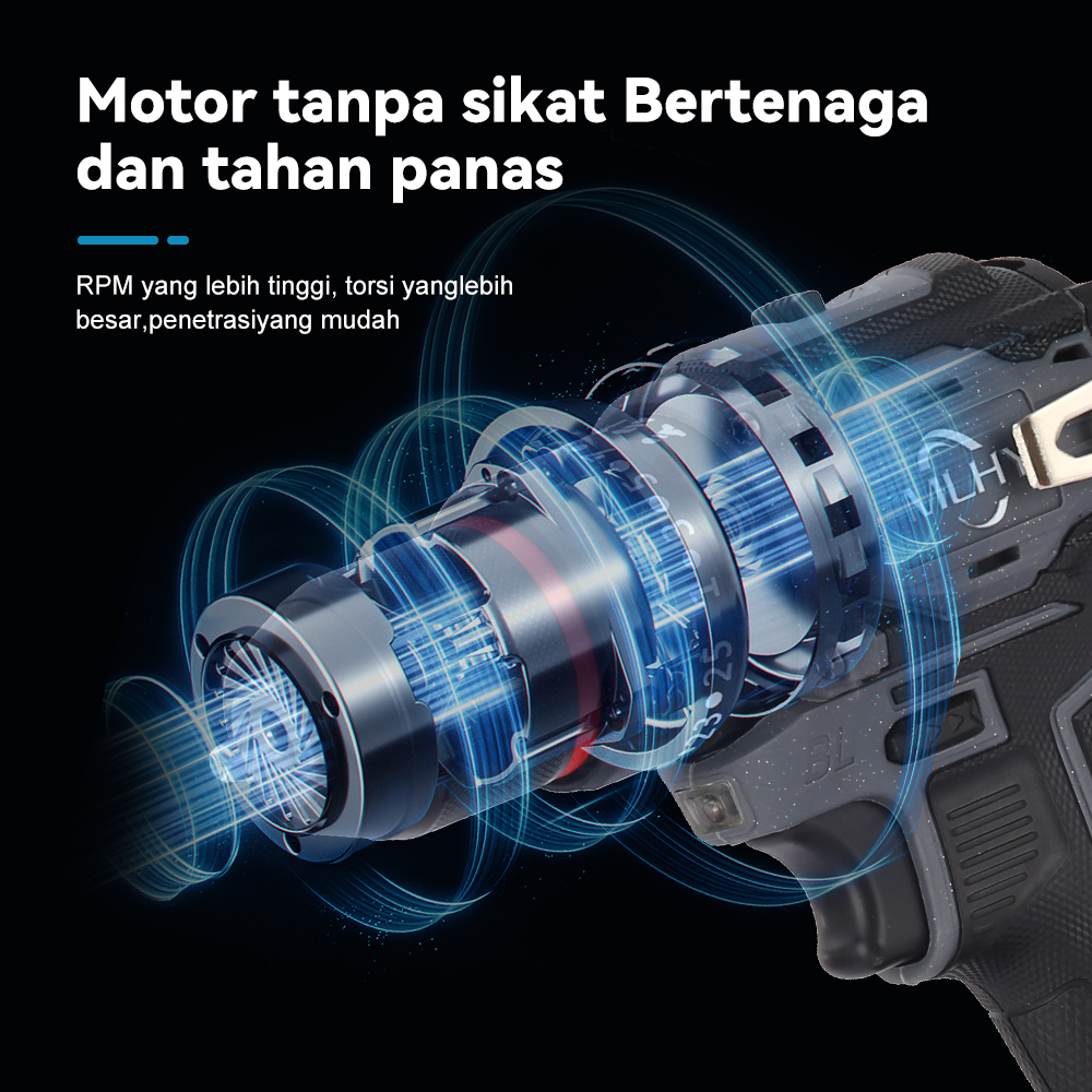 Lithium battery impact drill