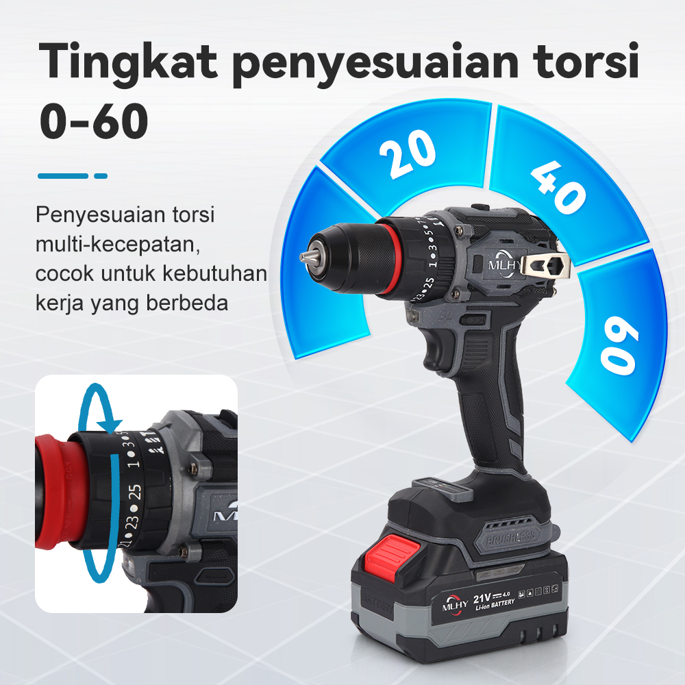 Lithium battery impact drill