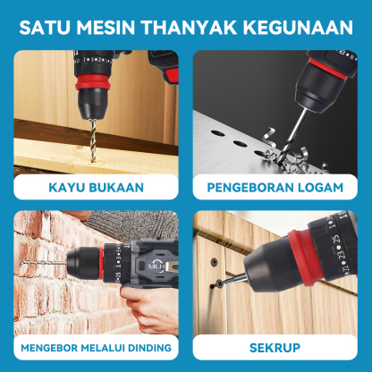 Lithium battery impact drill