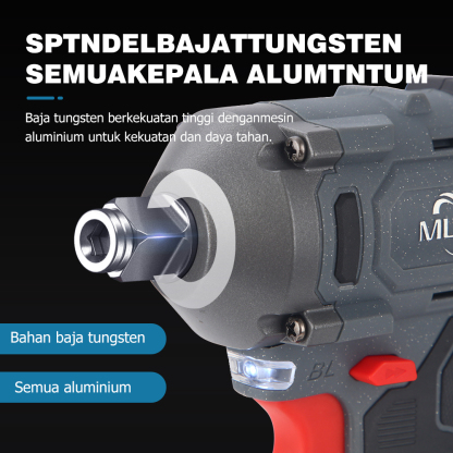 Lithium battery impact wrench