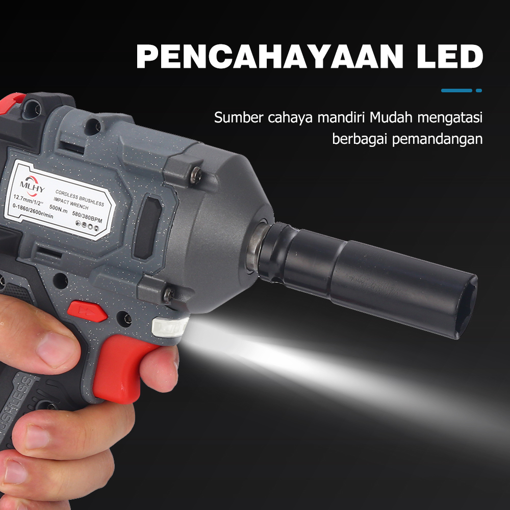 Lithium battery impact wrench