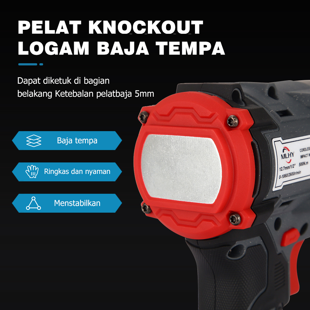 Lithium battery impact wrench