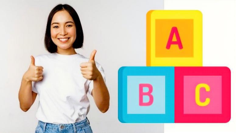 E Lady in white as easy as ABC