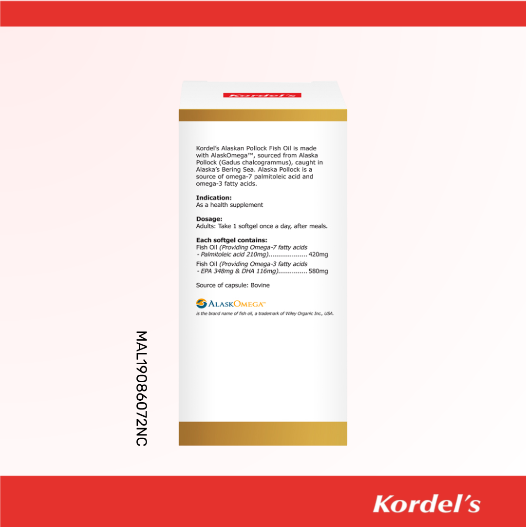  Kordel's Alaskan Pollock Fish Oil