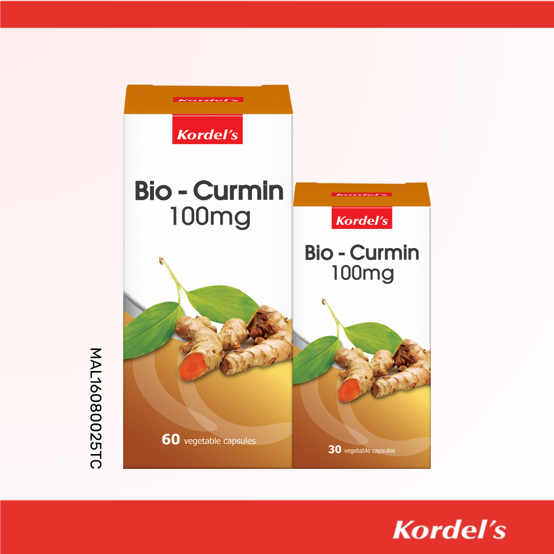Kordel’s Bio-Curmin 100mg Vegetable Capsules