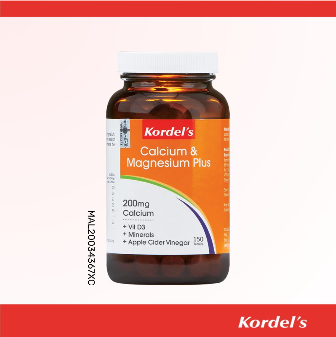 Kordel’s Calcium & Magnesium Plus Tablets