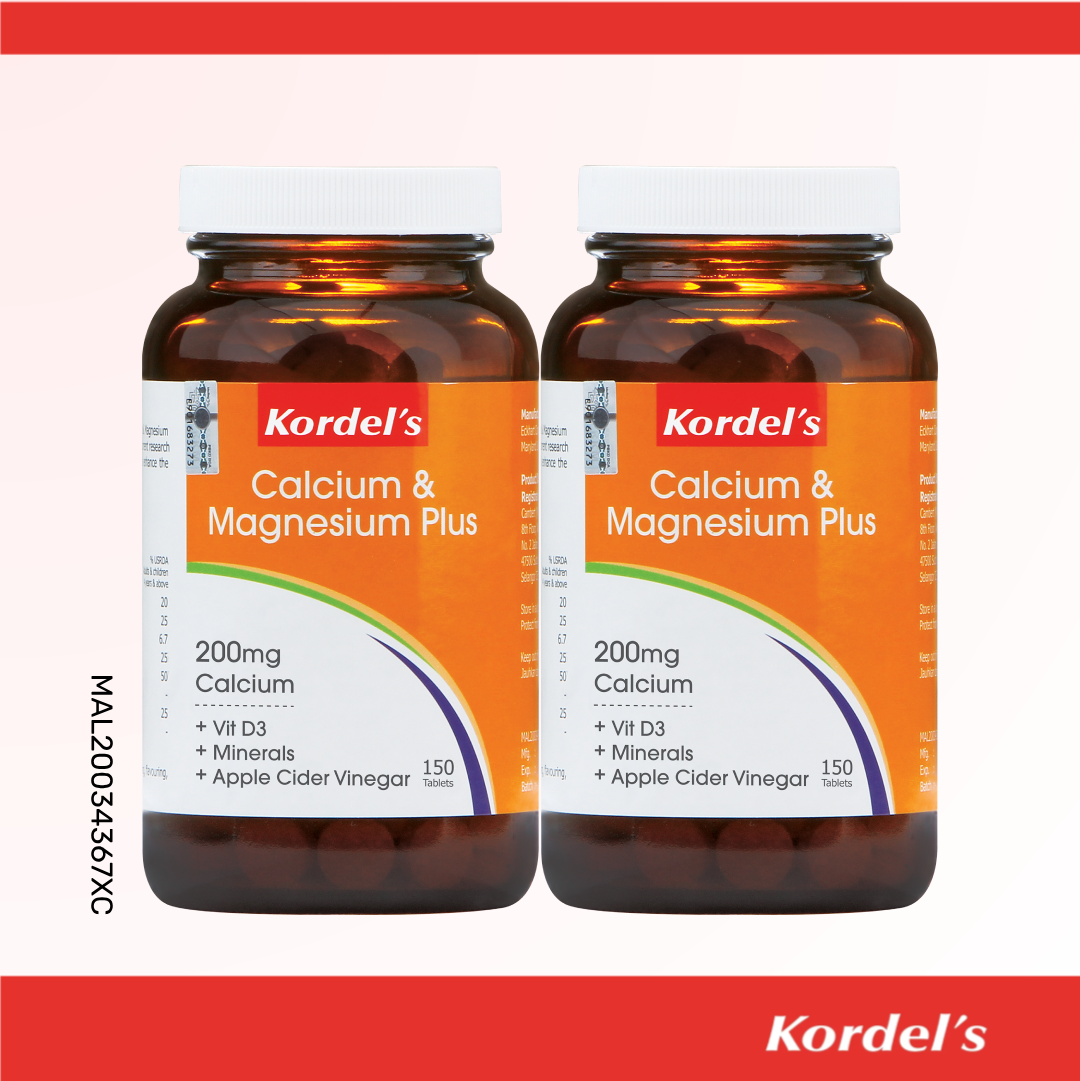 Kordel’s Calcium & Magnesium Plus Tablets