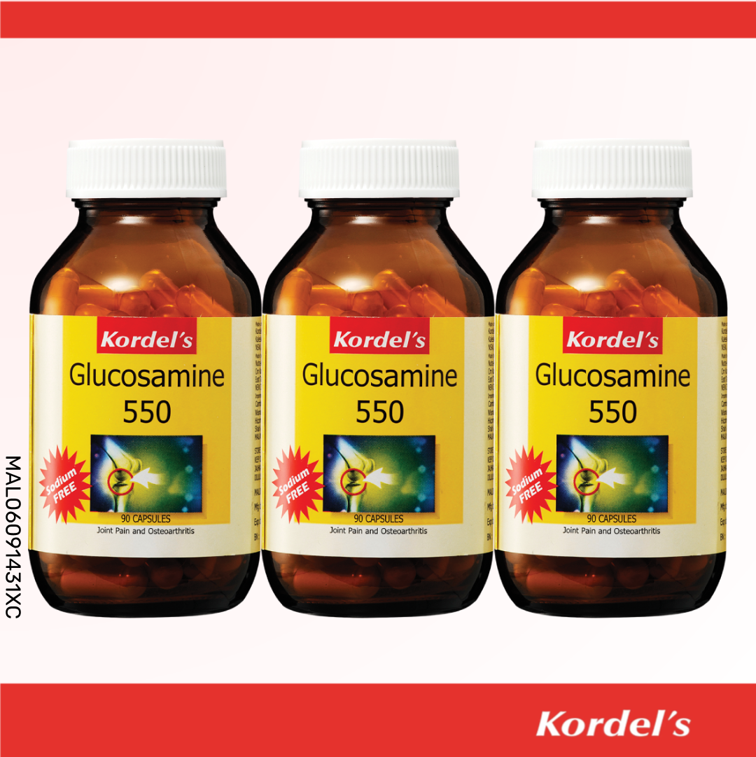 Kordel’s Glucosamine 550 Capsules