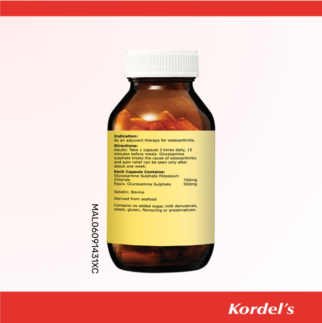 Kordel’s Glucosamine 550 Capsules