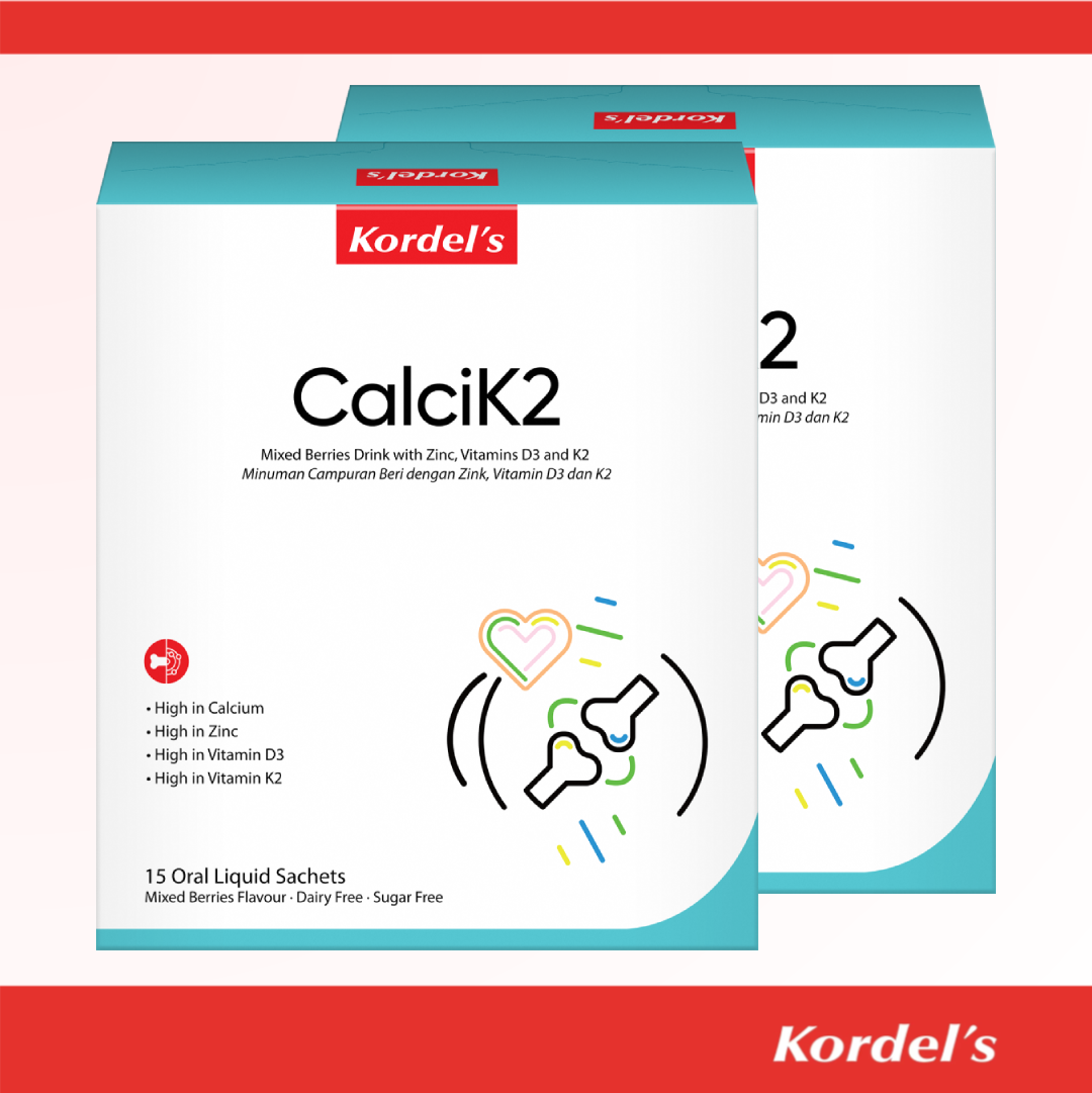Kordel's CalciK2 Liquid Calcium sachet