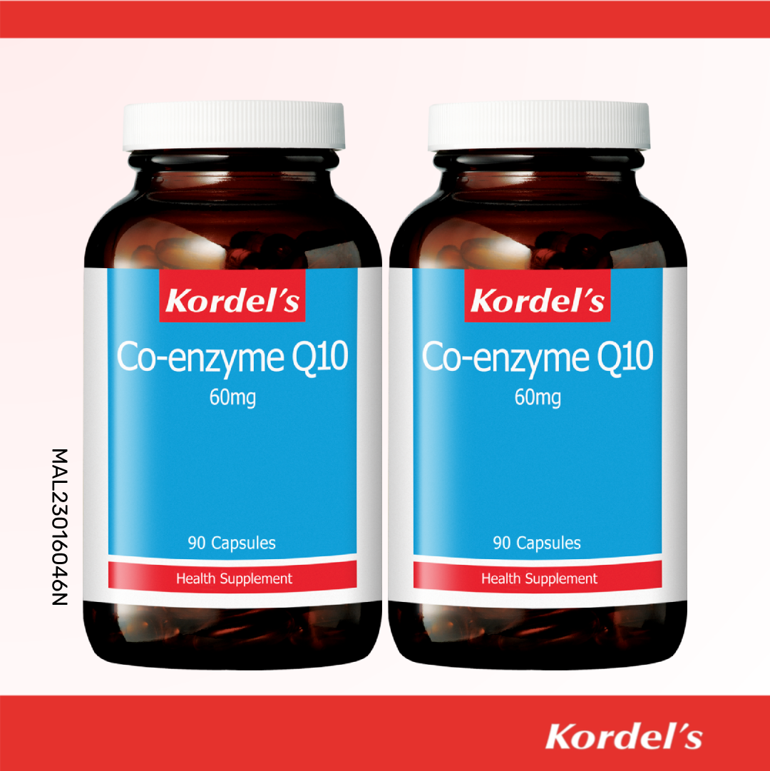 Kordel's Co-enzyme Q10 60mg Capsule