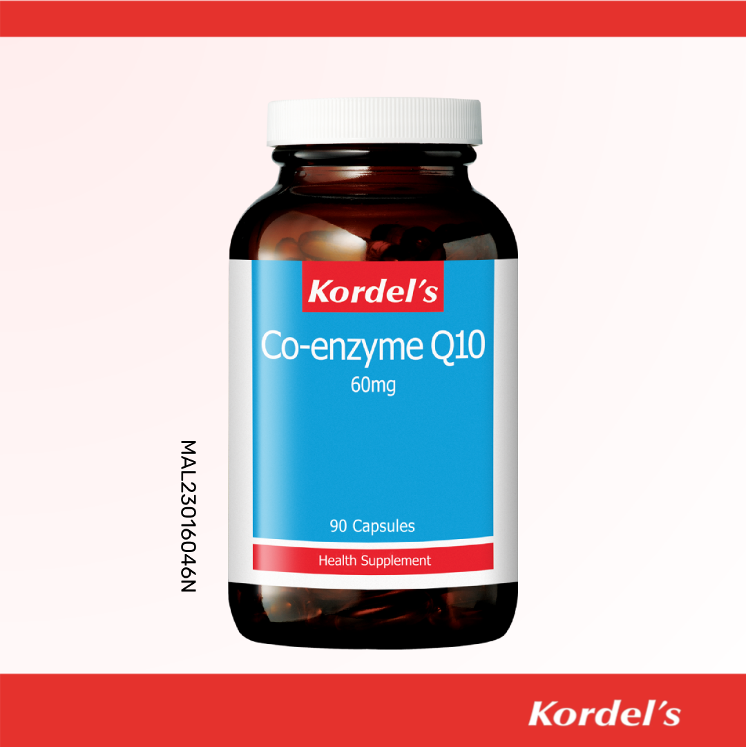 Kordel's Co-enzyme Q10 60mg Capsule