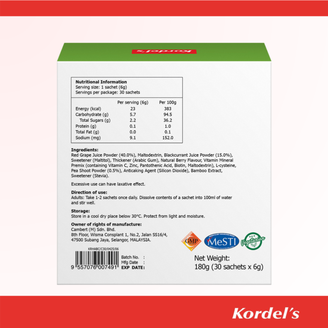 Kordel's Hair ABC Anti-Hair-Loss Powder