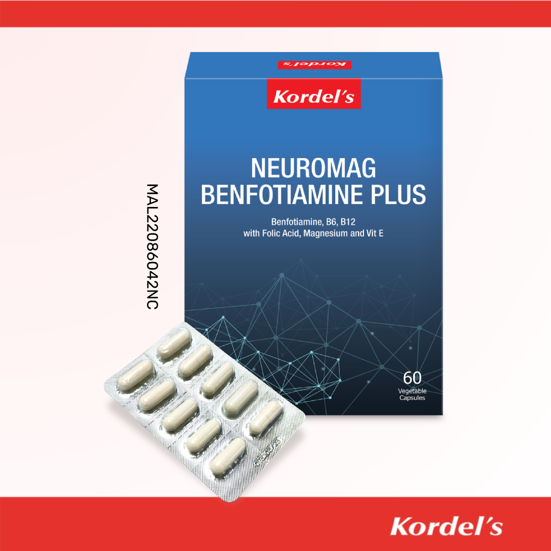 Kordel's NEUROMAG BENFOTIAMINE Plus Vegetable Capsule
