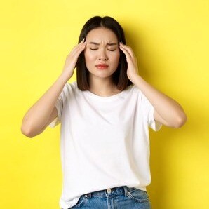 Lady yellow headache