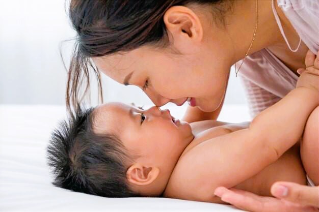 P E end pic mom and baby