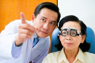 P E eye test