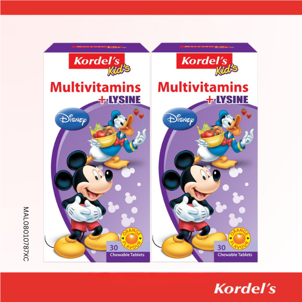 Kordel's Kid's Multivitamins Plus Lysine Chewable Tablet