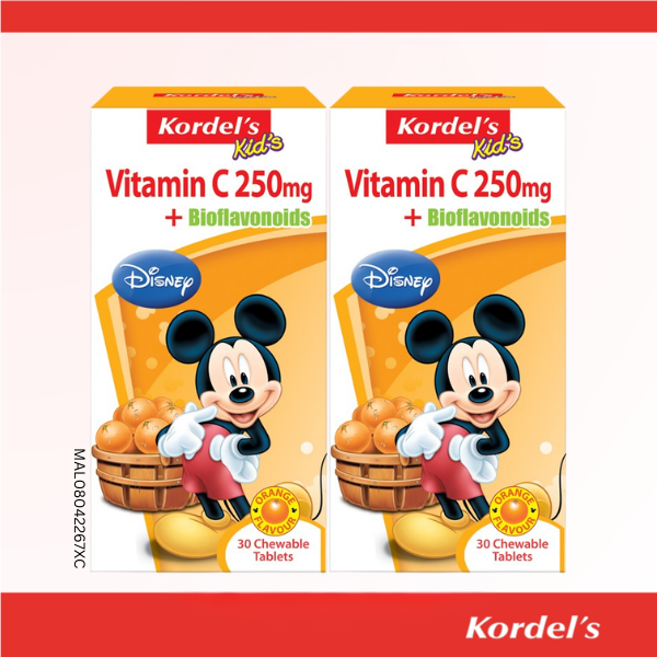 Kordel's Kid's Vitamin C 250 mg + Bioflavonoids Chewable Tablet