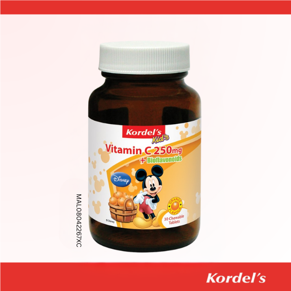 Kordel's Kid's Vitamin C 250 mg + Bioflavonoids Chewable Tablet