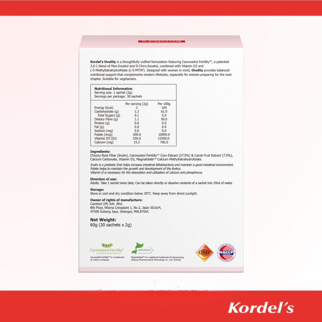 Kordel's Ovulity sachet
