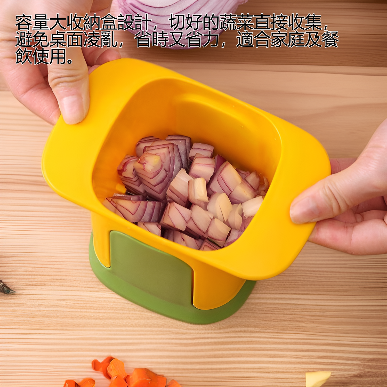 多功能廚房蔬菜切丁器外觀展示