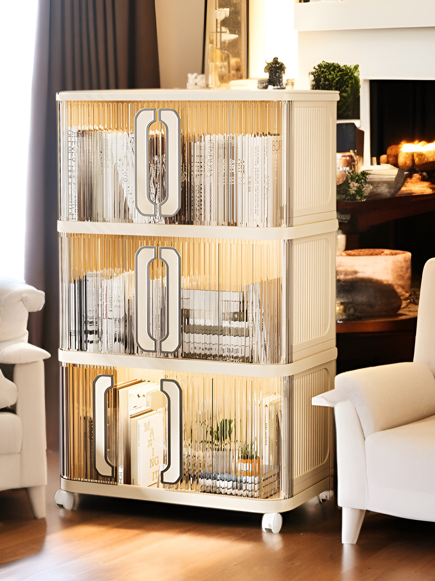 免安裝收納櫃快速展開操作