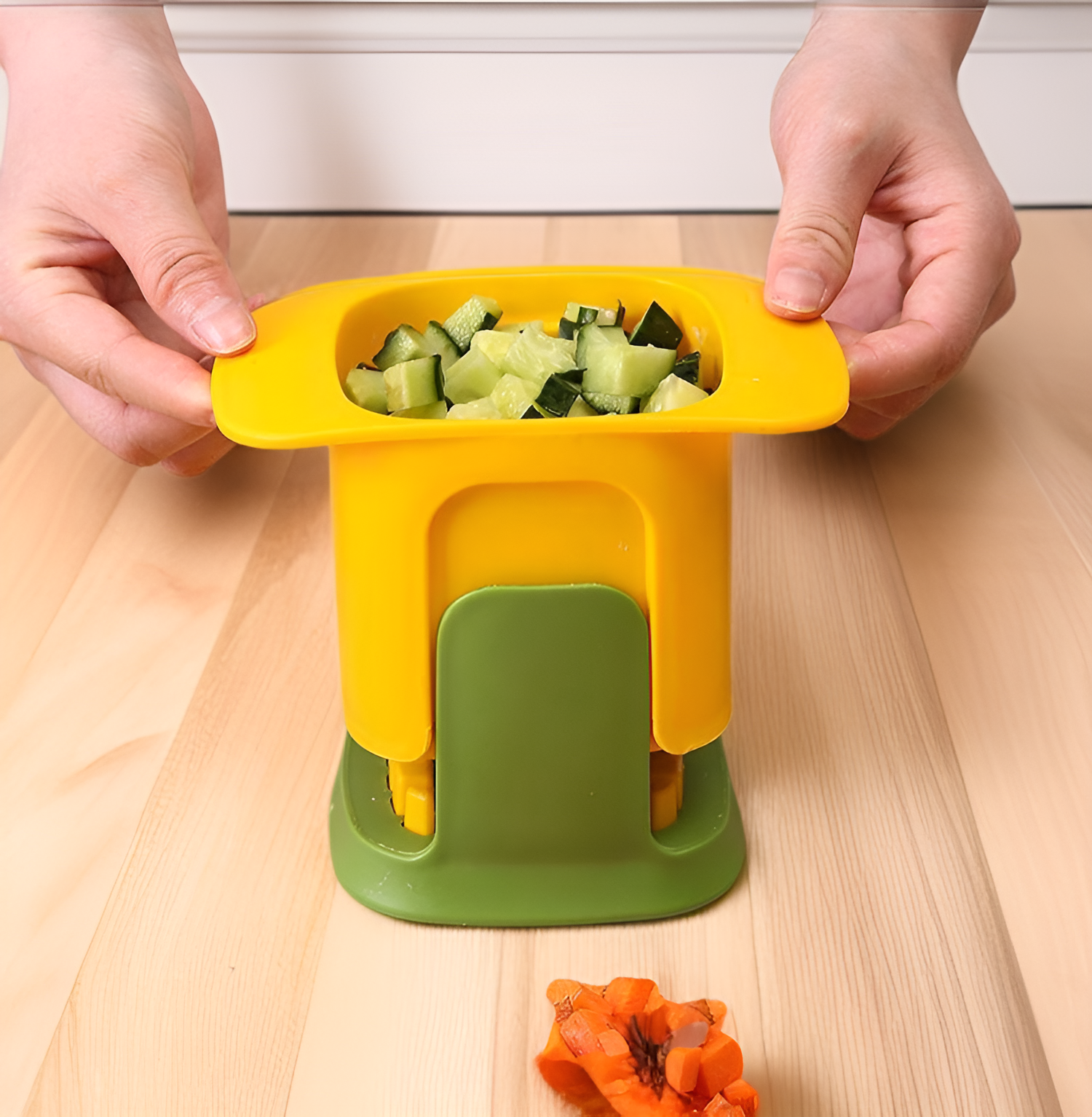 切丁器清洗方便示意圖