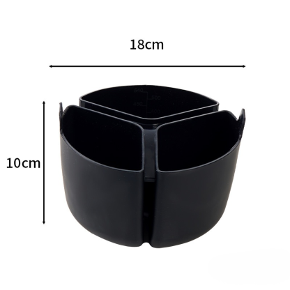 แผ่นกั้นซิลิโคนหม้อหุงช้าอเนกประสงค์แบบมันวาว