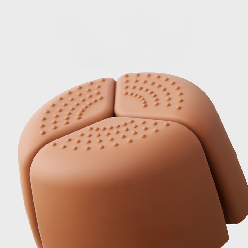 แผ่นกั้นซิลิโคนหม้อหุงช้าอเนกประสงค์แบบมันวาว