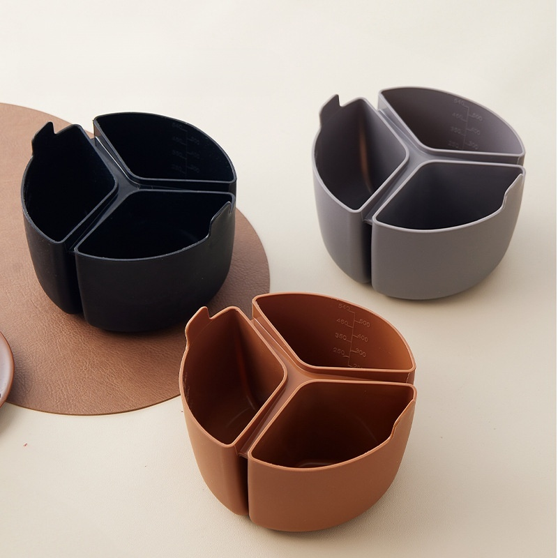 แผ่นกั้นซิลิโคนหม้อหุงช้าอเนกประสงค์แบบมันวาว