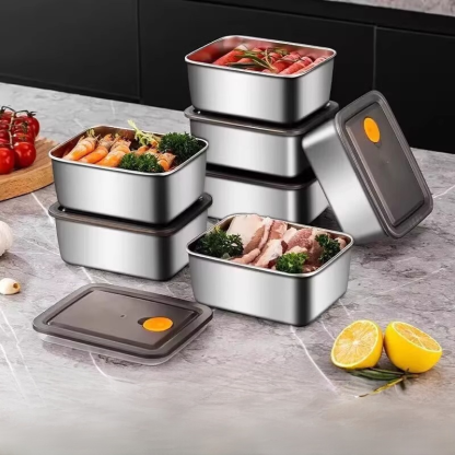 กล่องถนอมอาหารสแตนเลสสุญญากาศ