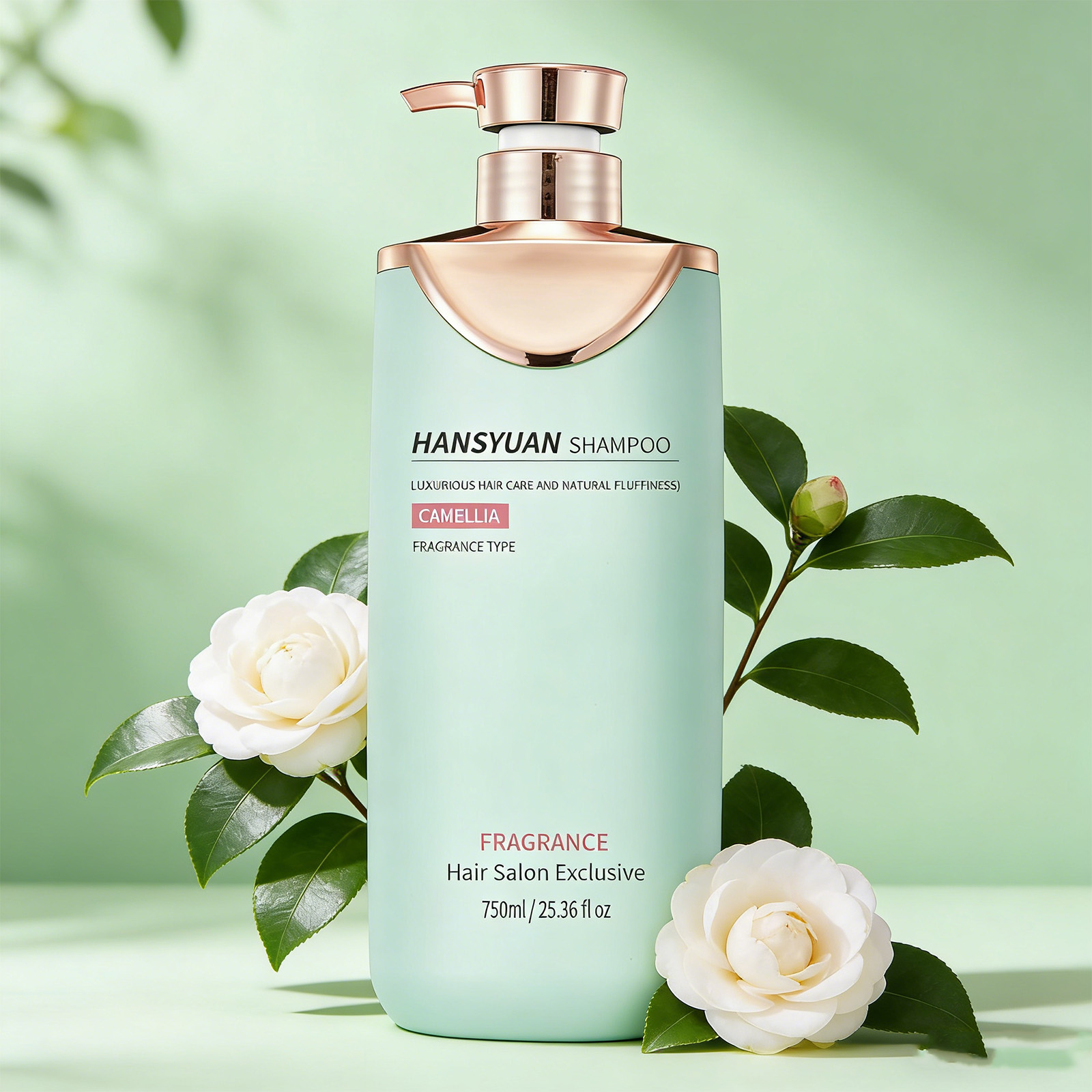 Camellia Softening Dandruff and Oil Control Shampoo