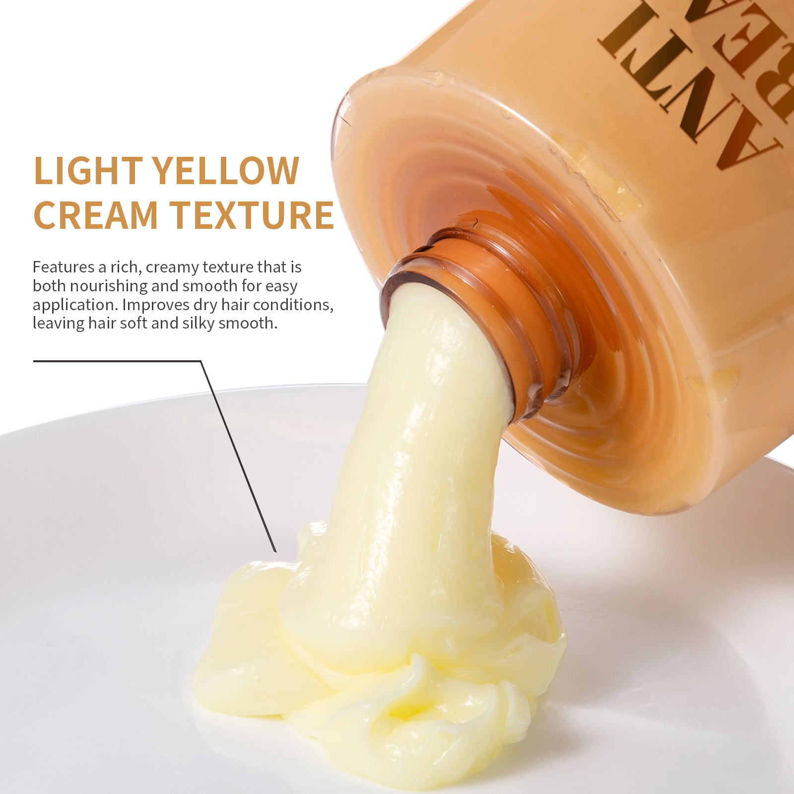 Protein anti breakage silky hair conditioner