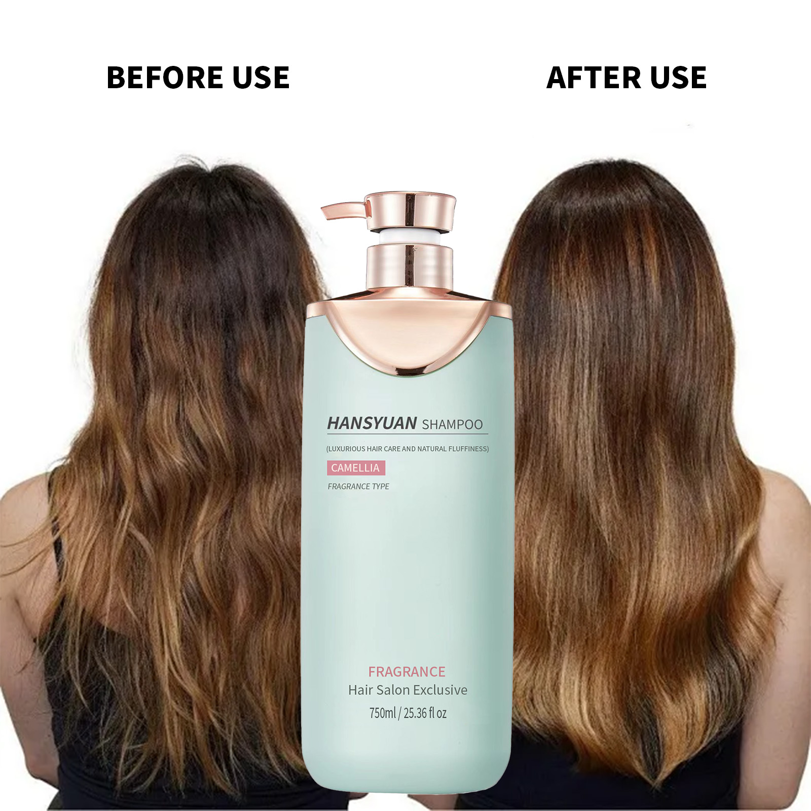 Camellia Softening Dandruff and Oil Control Shampoo