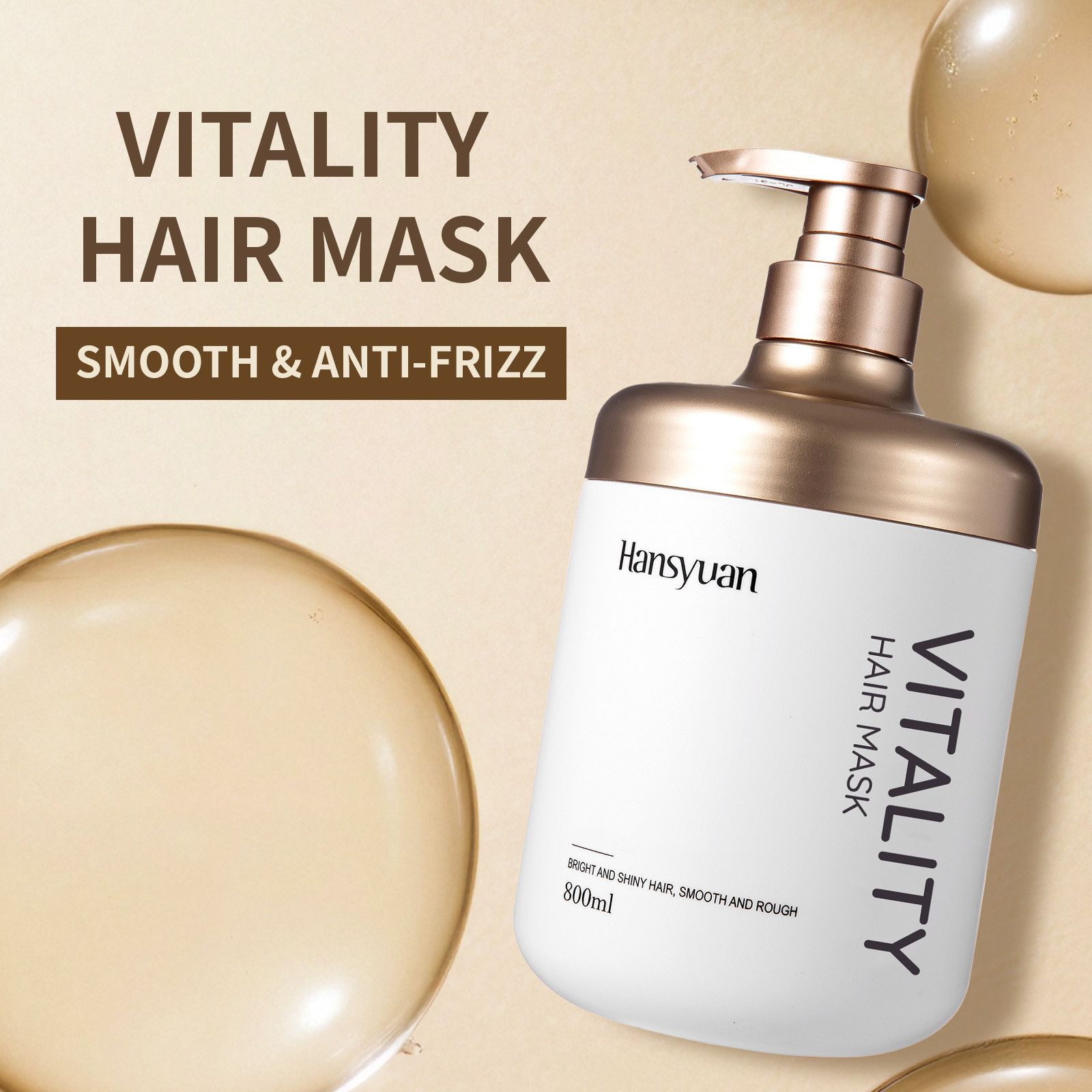 Protein powered hair mask