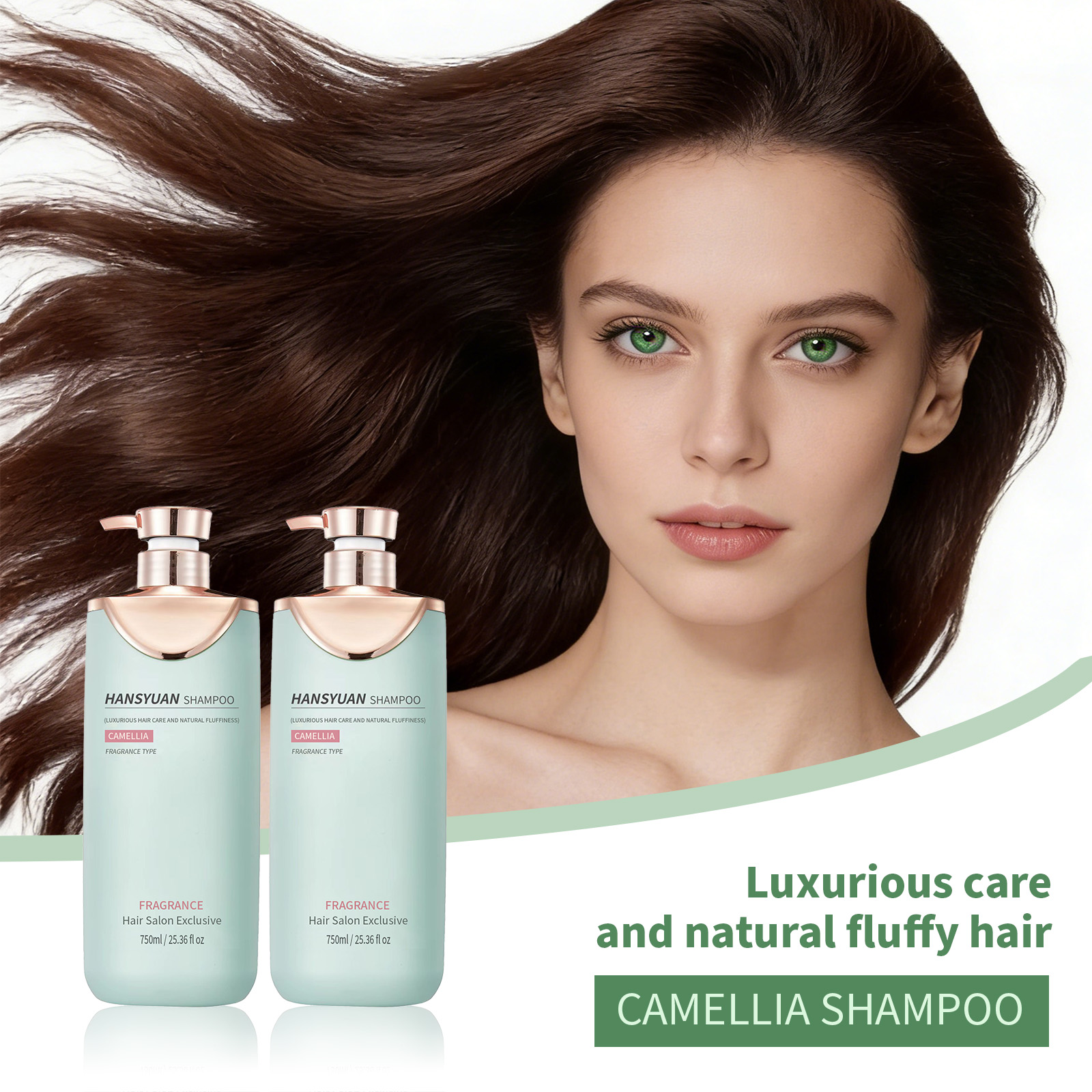 Camellia Softening Dandruff and Oil Control Shampoo