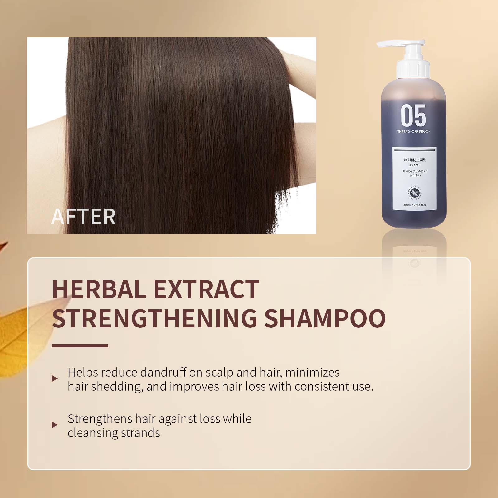 Adult anti hair loss shampoo