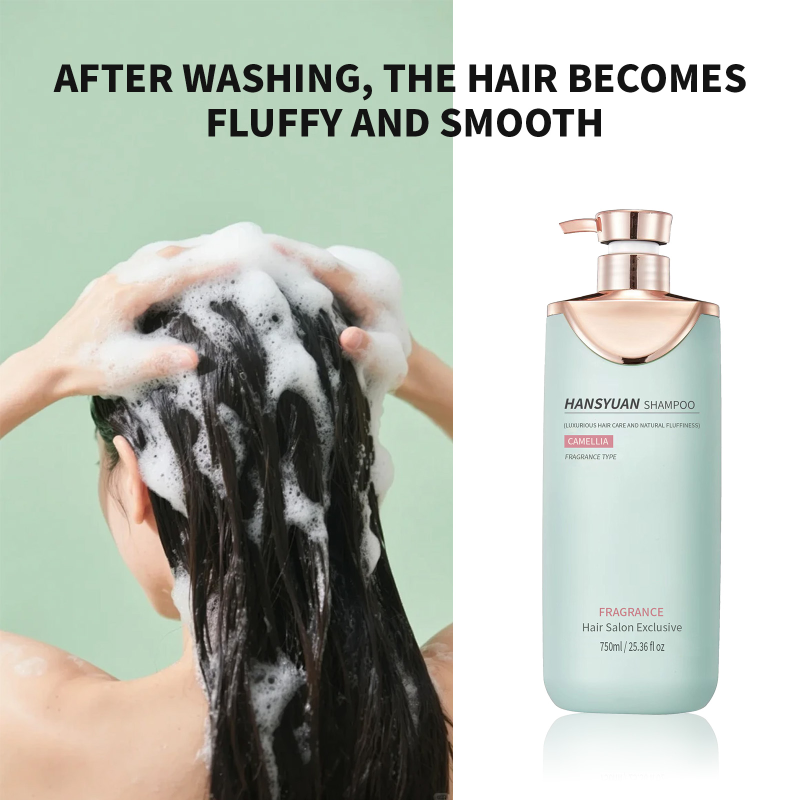 Camellia Softening Dandruff and Oil Control Shampoo