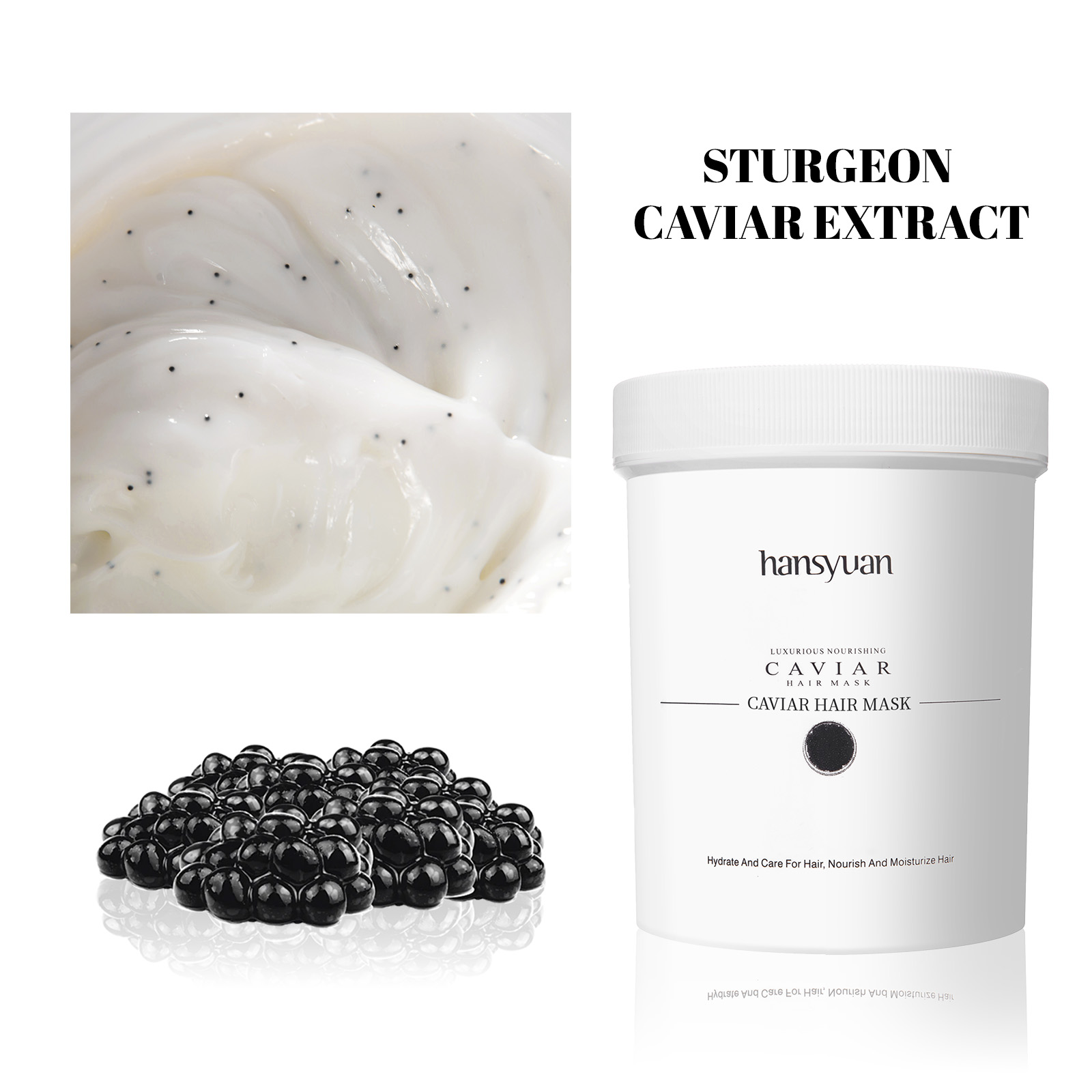 Caviar luxurious nourishing hair mask