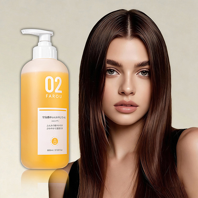 Fluffy oil control shampoo