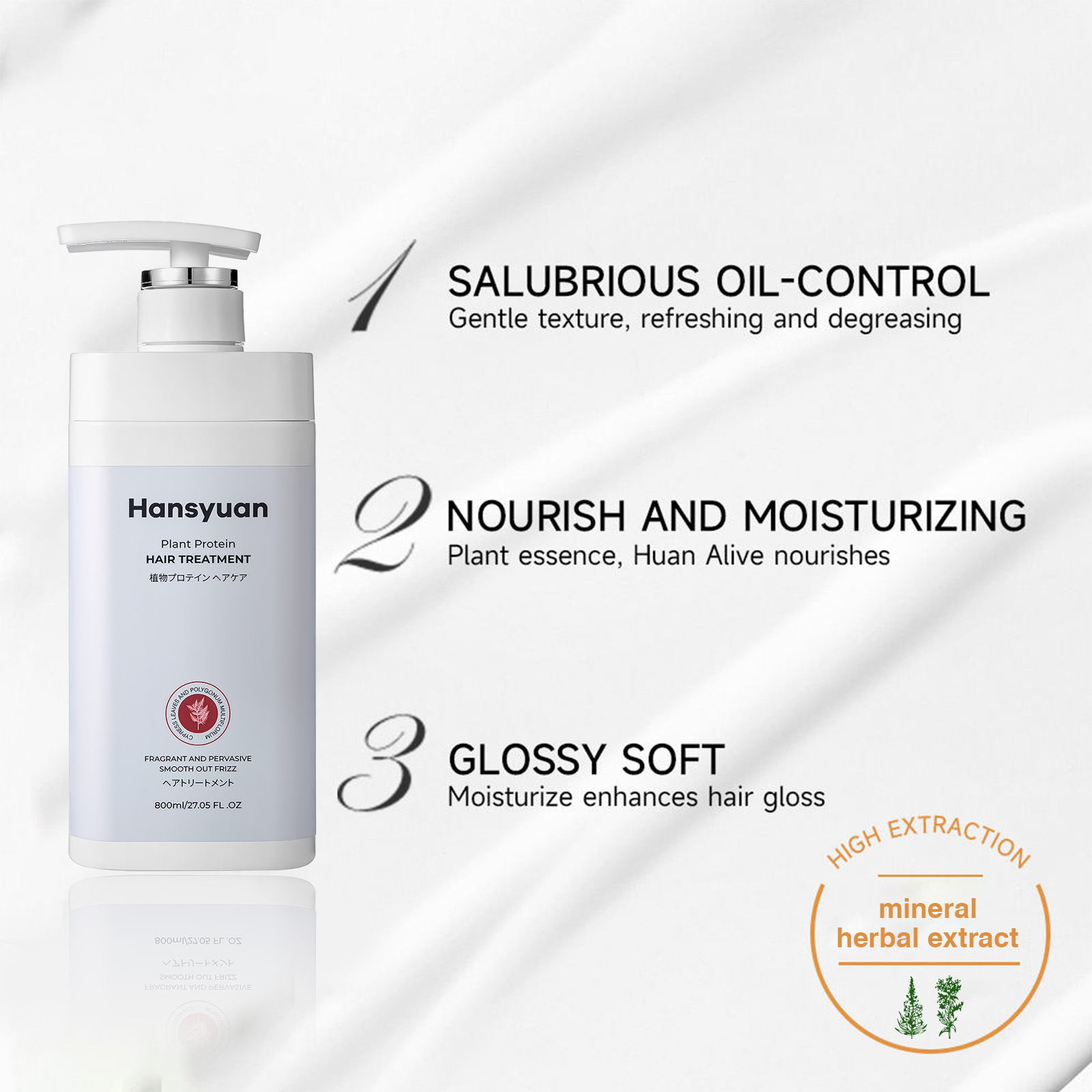 Cypress leaf dandruff shampoo