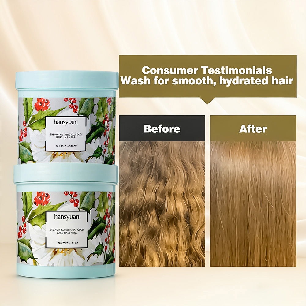 Luxurious and nutritious cold base hair mask