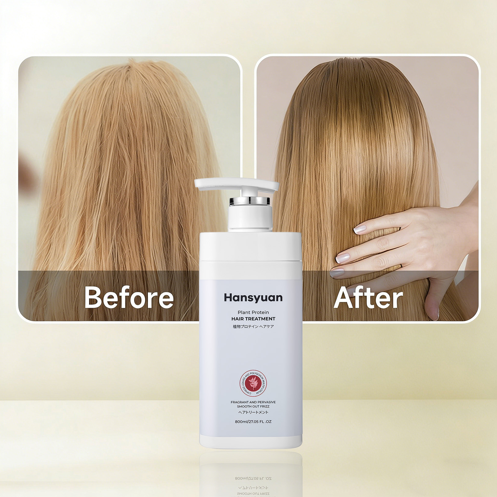 Cypress leaf dandruff shampoo