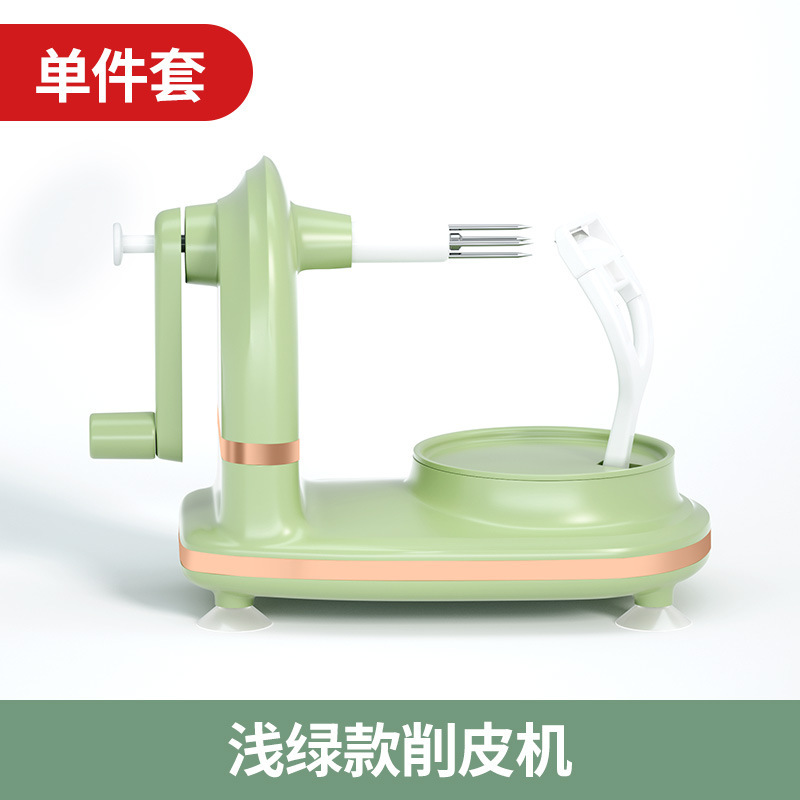 Hand Crank Apple Peeler Corer Slicer with Suction Base- Multi-Functional Manual Fruit Vegetable Peeler