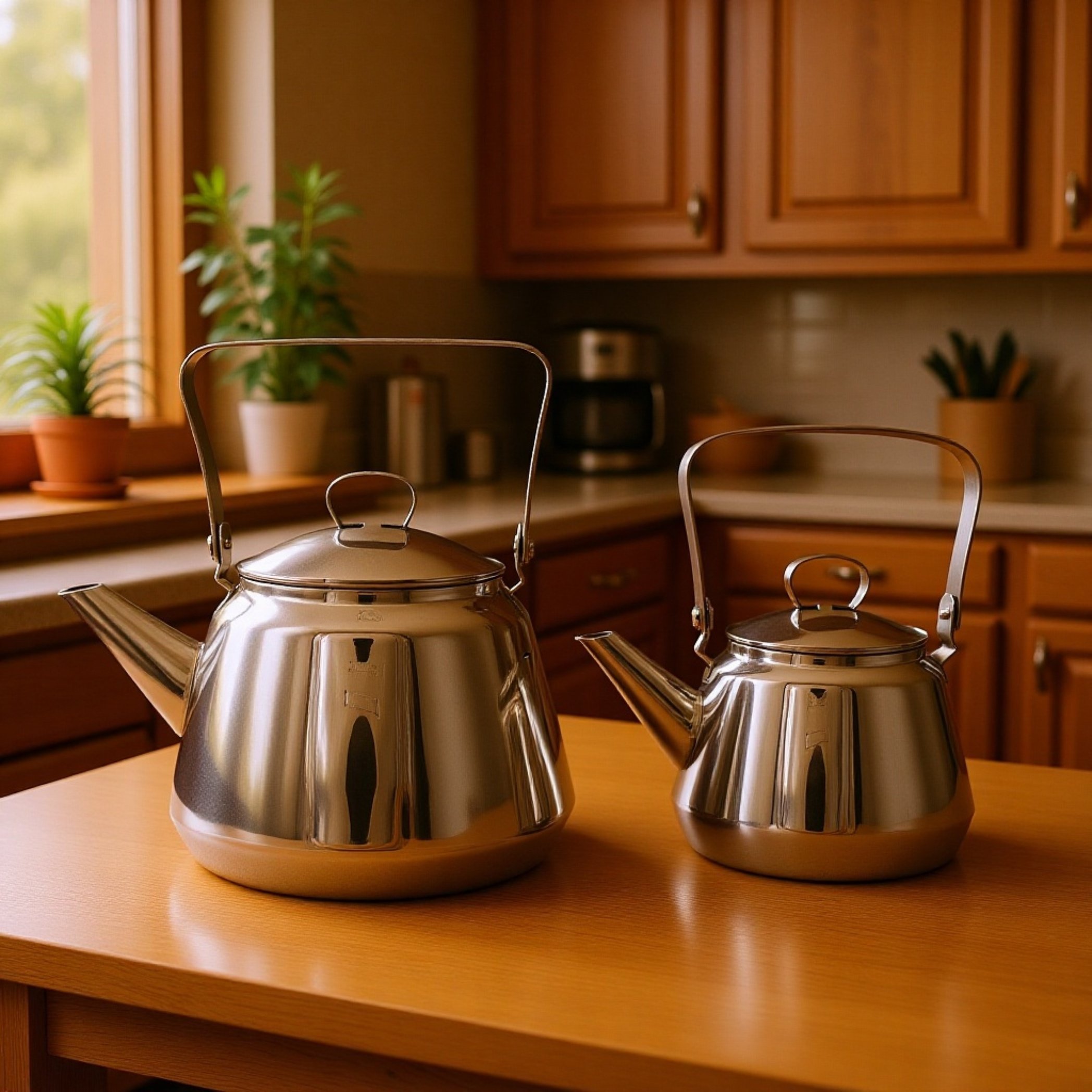 錆びにくいステンレス製ポットの特徴