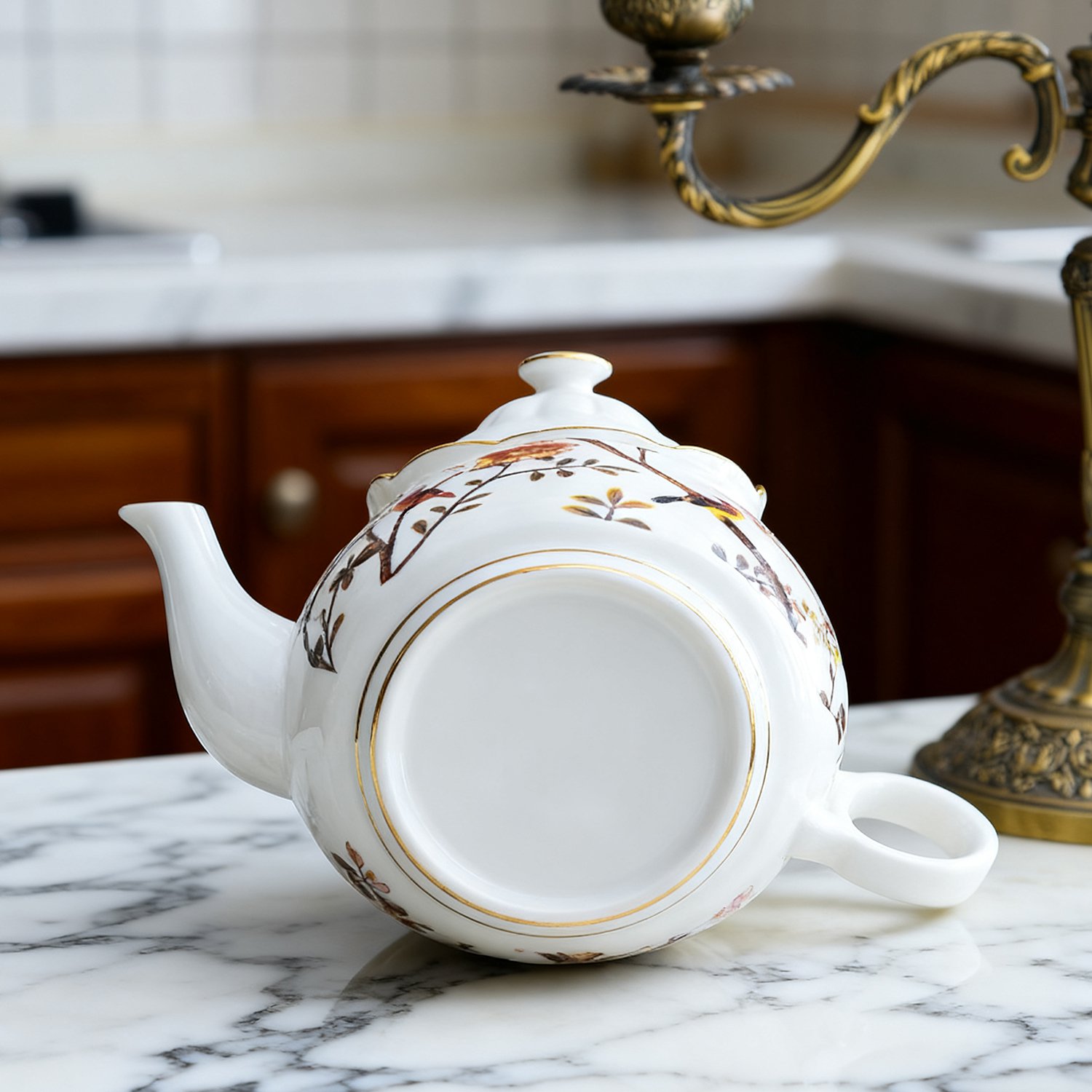 ギフト包装されたセラミックティーセット