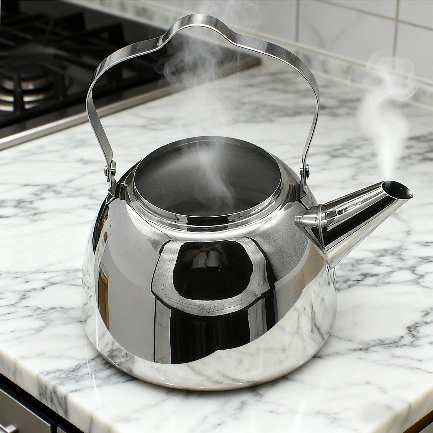 耐久性抜群のステンレス製ポット