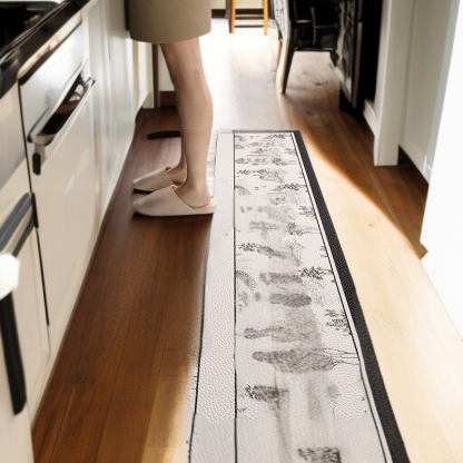 キッチン滑り止め拭き掃除不要専用フットレスト